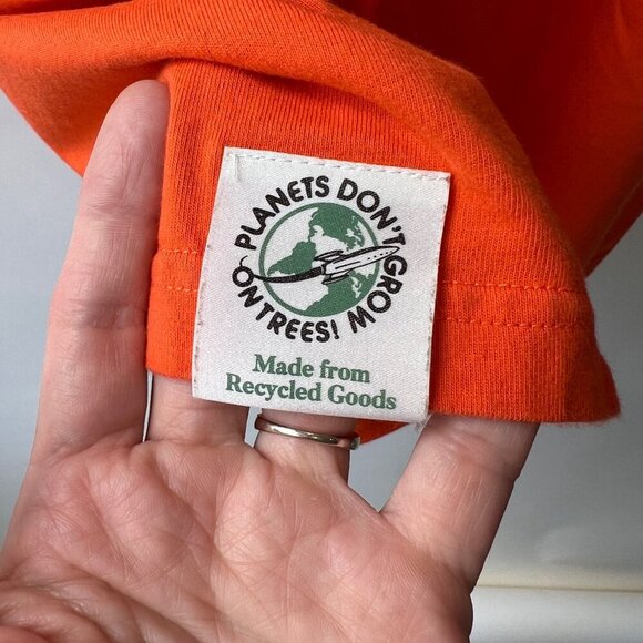 Billionaire Boys Clue Planet Trees Short Sleeve Tee, orange, Size XL - Picture 5 of 8